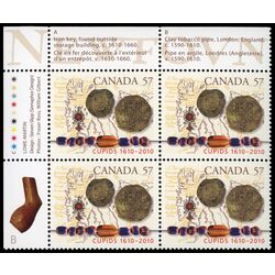 canada stamp 2403 map artifacts coins beades 57 2010 PB UL