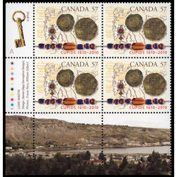 canada stamp 2403 map artifacts coins beades 57 2010 PB LL