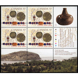 canada stamp 2403 map artifacts coins beades 57 2010 PB LR