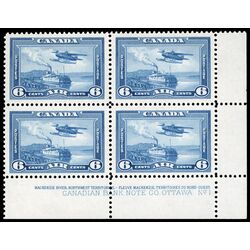 canada stamp c air mail c6 monoplane over mackenzie river nwt 6 1938 PB LR %231