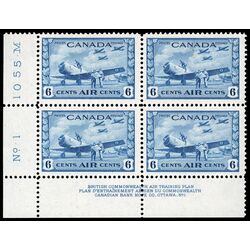 canada stamp c air mail c7 british commonwealth air training plan 6 1942 PB UR %231 006