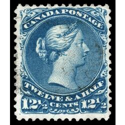canada stamp 28 queen victoria 12 1868 U F VF 043