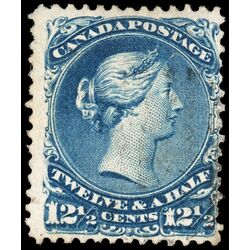 canada stamp 28ii queen victoria 12 1868 U F 008