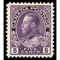 canada stamp 112i king george v 5 1922 M XFNH 002
