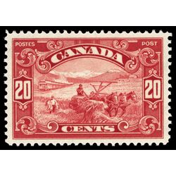 canada stamp 157 harvesting wheat 20 1929 M XF 029