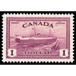 canada stamp 273 train ferry pei 1 1946 M XFNH 031