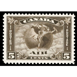 canada stamp c air mail c2 mercury with scroll in hand 5 1930 M VFNH 022