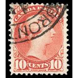 canada stamp 45 queen victoria 10 1897 U VF 040
