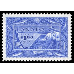 canada stamp 302 fisherman 1 1951 M XFNH 039