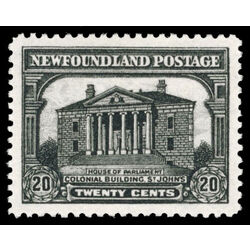 newfoundland stamp 171 colonial building st john s 20 1930 M XF 007