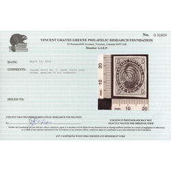 canada stamp 5 hrh prince albert 6d 1855 U GEM 044