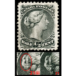 canada stamp 21iii queen victoria 1868 U VF 004