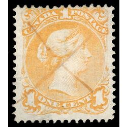 canada stamp 23 queen victoria 1 1869 U F 052