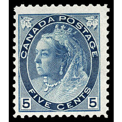 canada stamp 79 queen victoria 5 1899 M FNH 028