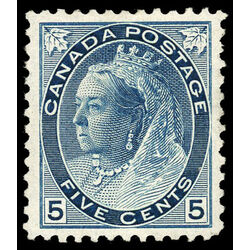 canada stamp 79b queen victoria 5 1899 M VF 015