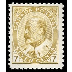 canada stamp 92 edward vii 7 1903 M F VFNH 035