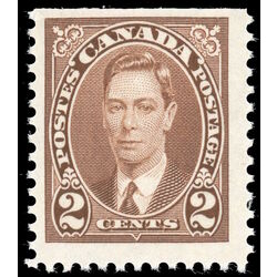 canada stamp 232as king george vi 2 1937