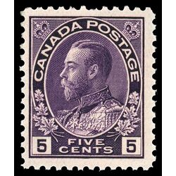 canada stamp 112 king george v 5 1922 M VFNH 020