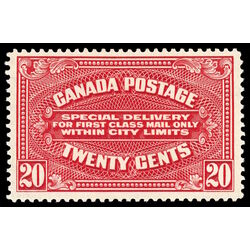canada stamp e special delivery e2a special delivery stamps 20 1922 M VF 003
