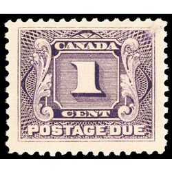canada stamp j postage due j1 first postage due issue 1 1906 M VFNH 006