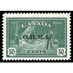 canada stamp o official o9 lumbering 50 1949 M VFNH 024