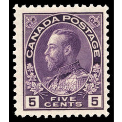 canada stamp 112ii king george v 5 1922 M F VFNH 001