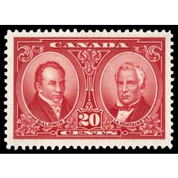 canada stamp 148 baldwin lafontaine 20 1927 M VFNH 014
