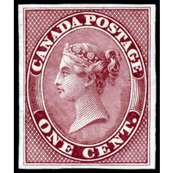 canada stamp 14p queen victoria 1 1859 M XF 010