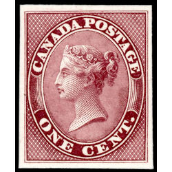 canada stamp 14p queen victoria 1 1859 M XF 011