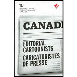 canada stamp bk booklets bk771 editorial cartoonists 2021