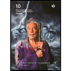 canada stamp bk booklets bk772 christopher plummer 1929 2021 2021