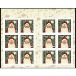 canada stamp bk booklets bk777 santa claus 2021