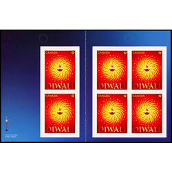 canada stamp bk booklets bk799 diwali 2022
