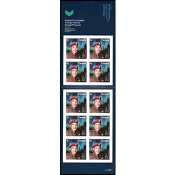 canada stamp bk booklets bk801 tommy prince 1915 1977 2022