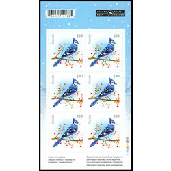 canada stamp bk booklets bk804 blue jay 2022