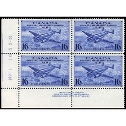 canada stamp c air mail ce1 trans canada airplane 16 1942 PB LL %231 010