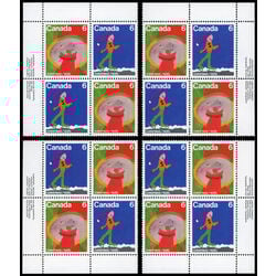 canada stamp 675a christmas 1975 PB SET
