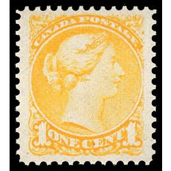 canada stamp 35 queen victoria 1 1870 M XFNH 049