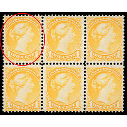 canada stamp 35 queen victoria 1 1870 M VFNH 050