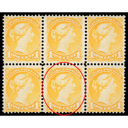 canada stamp 35 queen victoria 1 1870 M VFNH 053