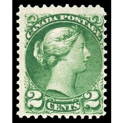 canada stamp 36 queen victoria 2 1872 M F VF 040