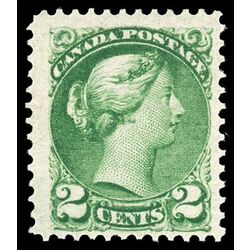 canada stamp 36 queen victoria 2 1872 M VF 043