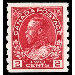 canada stamp 127 king george v 2 1912 M VFNH 015