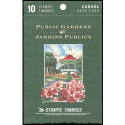 canada stamp bk booklets bk130 public gardens 1991