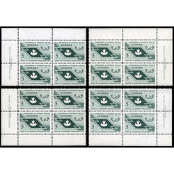 canada stamp 437 maple leaf and icy symbol 5 1965 PB SET %231