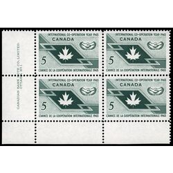 canada stamp 437 maple leaf and icy symbol 5 1965 PB LL %231