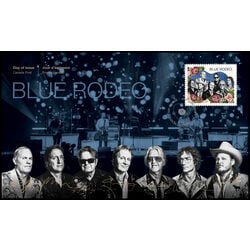 canada stamp 3492 fdc blue rodeo 2025
