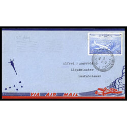 canada stamp c air mail ce2 trans canada airplane 17 1943 FDC 007