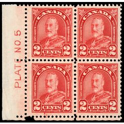 canada stamp 165 king george v 2 1930 PB LL %235 004