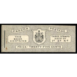 canada stamp bk booklets bk44 king george vi 1951